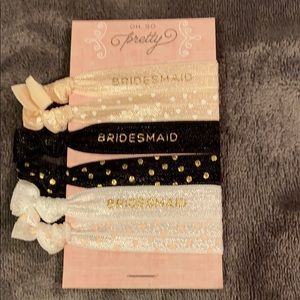 Oh So Pretty Bridesmaid Hair Ties New